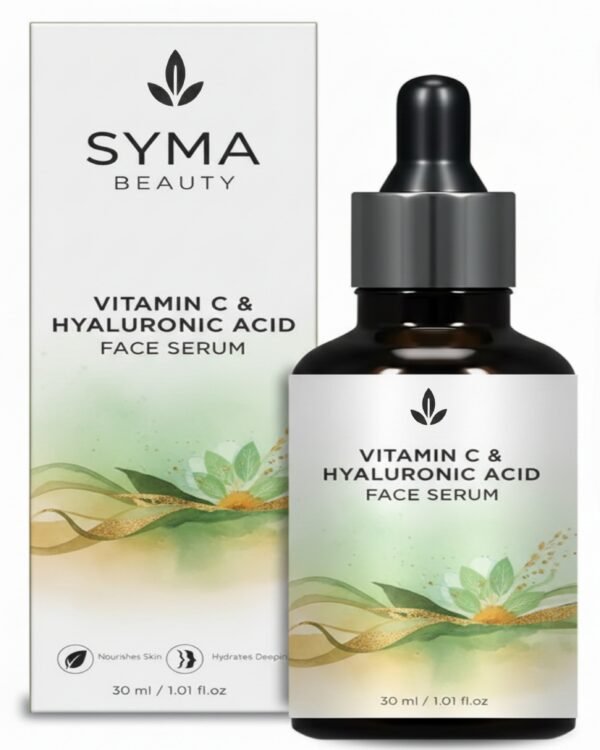 Face Serum with 40% Vitamin C and Hyaluronic Acid for Unisex